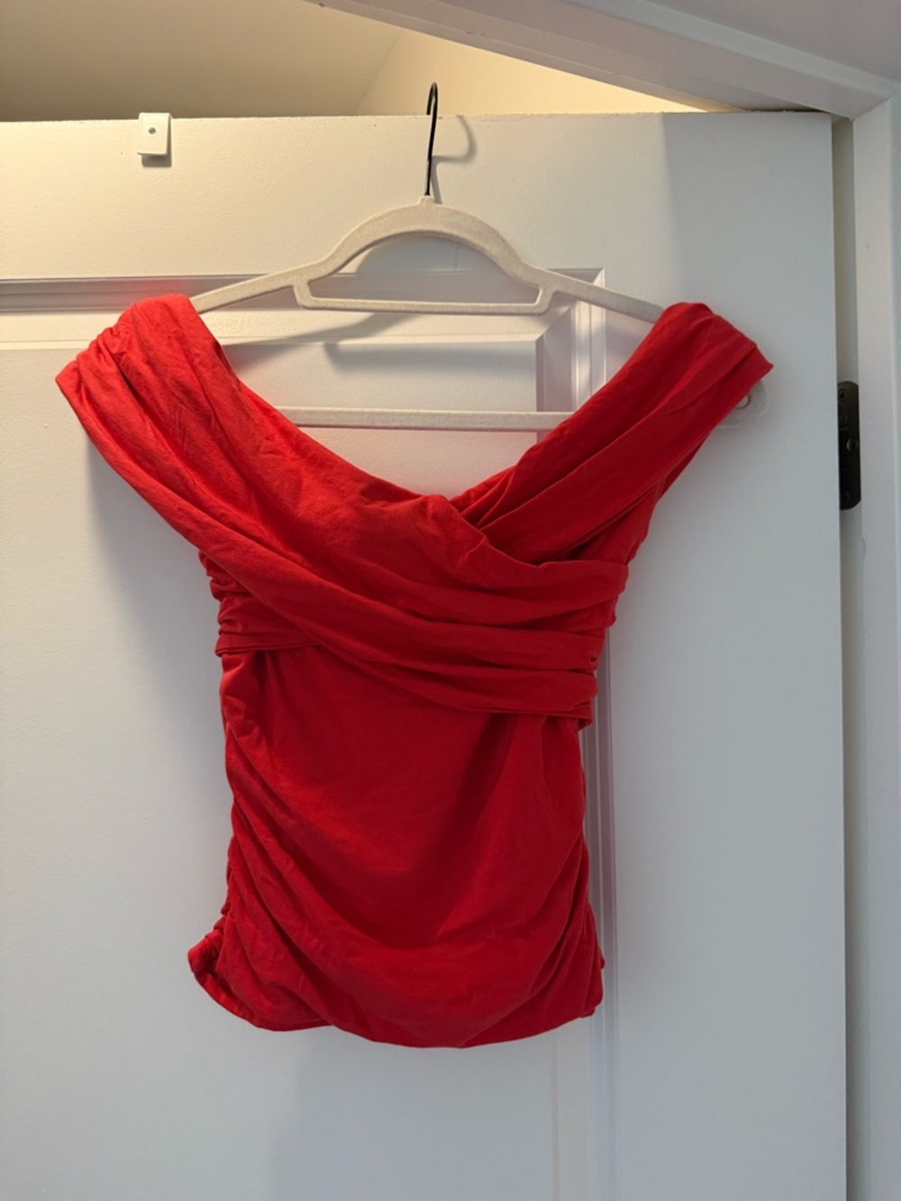 Abercrombie & Fitch Red Modal-Blend Tee